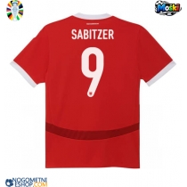 Moški Nogometni dresi Avstrija Marcel Sabitzer #9 Domači EP 2024 Kratek Rokav